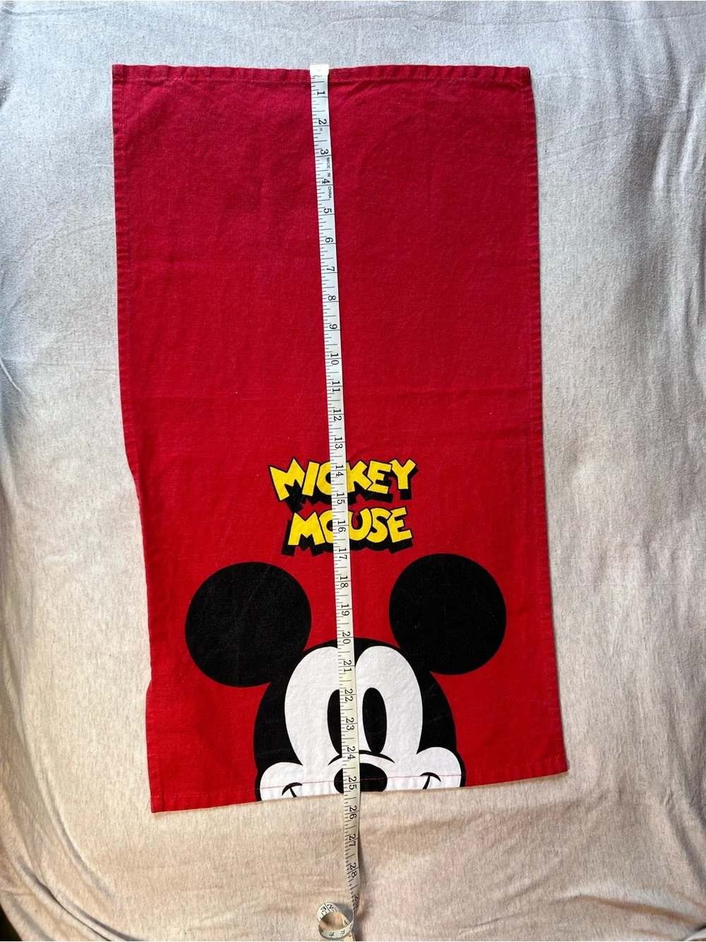 Disney Mickey Mouse Red Kitchen Towel